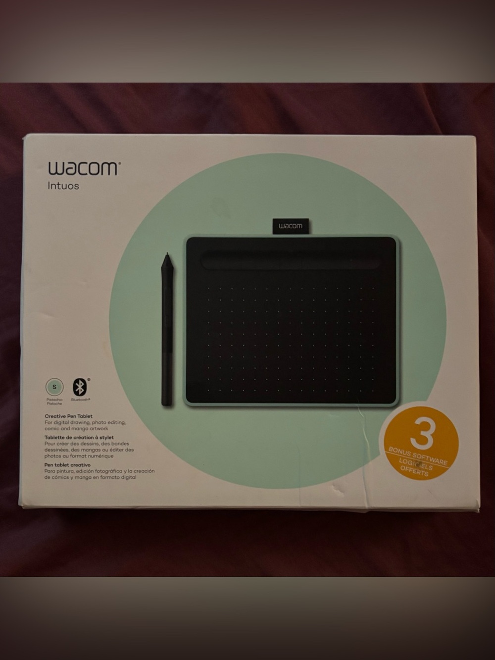 Wacom Intuos Drawing Tablet with Pen